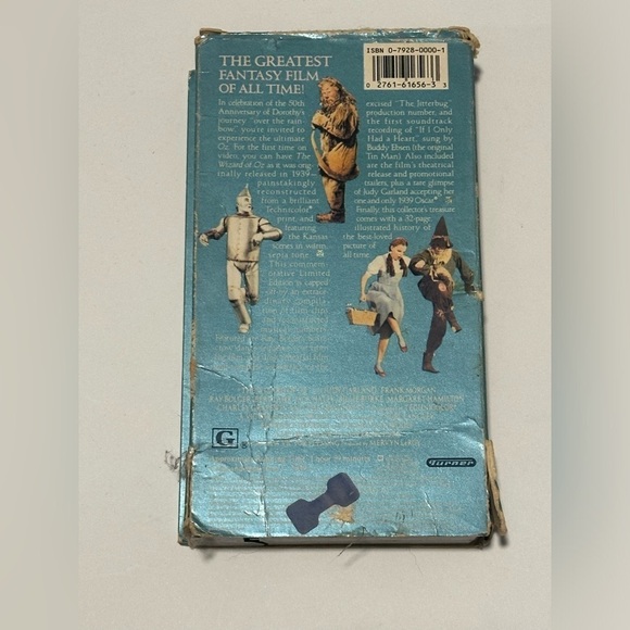 The Wizard of Oz VHS Movie - Picture 3 of 4